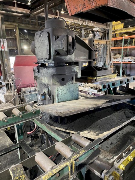 Osborn 722 RJW Whisperam Ram-Jolt Molding Machine, S/N 19513B