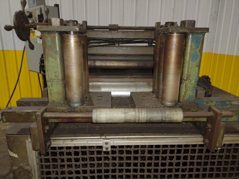 20" X .190" ROWE MODEL #C6-20 MOTORIZED COIL STRIP STRAIGHTENER: YOBRO #24754