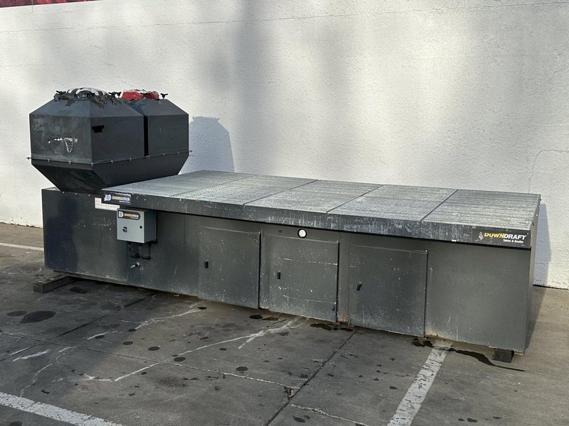 DIVERSITECH DOWN DRAFT TABLE  MODEL #DD-5 X 10: STOCK #78095