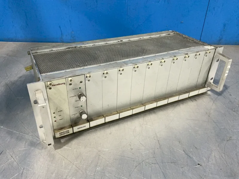 RANSBURG PLC RACK ASSEMBLY W/ANALOG MODULES  -  EURO-36765-401