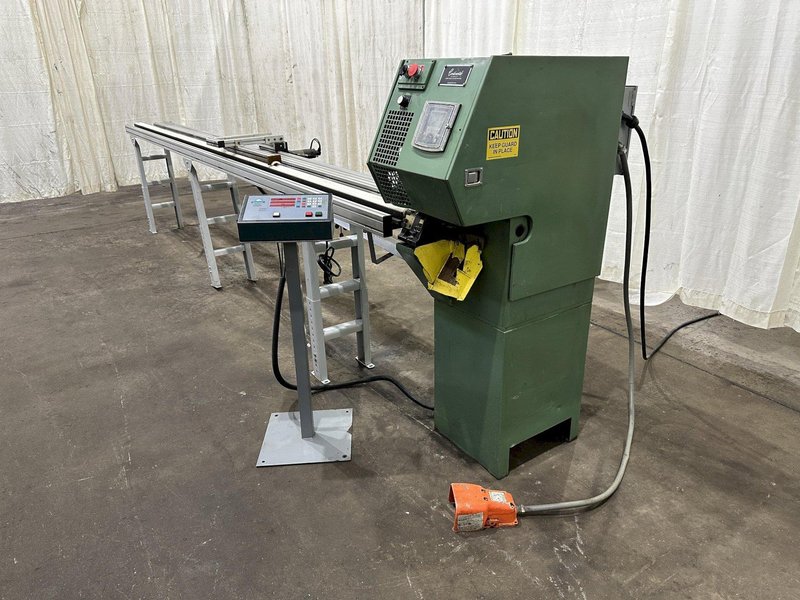 CONTINENTAL PROGRAMMABLE PIPE &amp; TUBE CUTOFF MACHINE: STOCK #77123