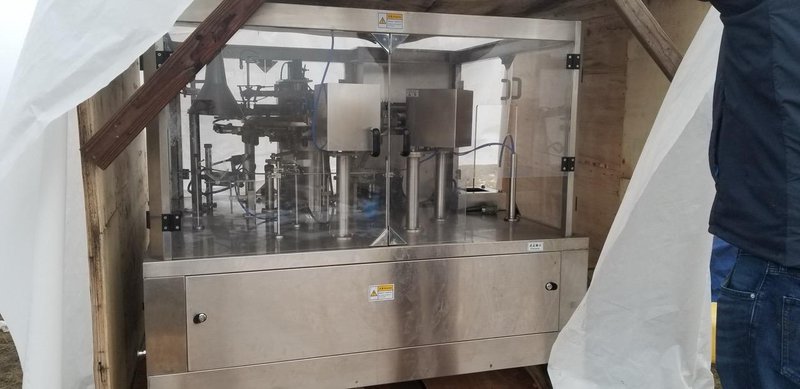 Kenwei 14-Head Multihead Weigher with Rotary Pouch Bagger &amp; Checkweigher – Never Used (2015)