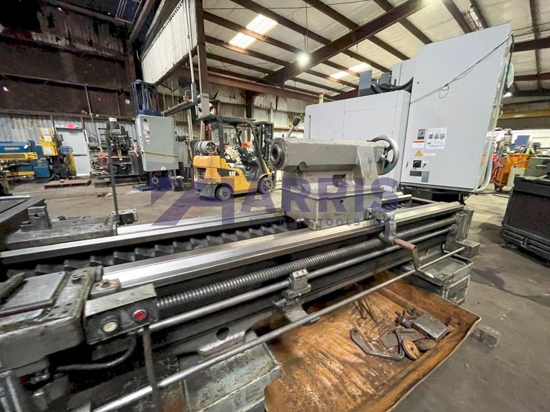 30" x 120" Mazak Heavy Duty Hollow Spindle Lathe with 12" Spindle Bore