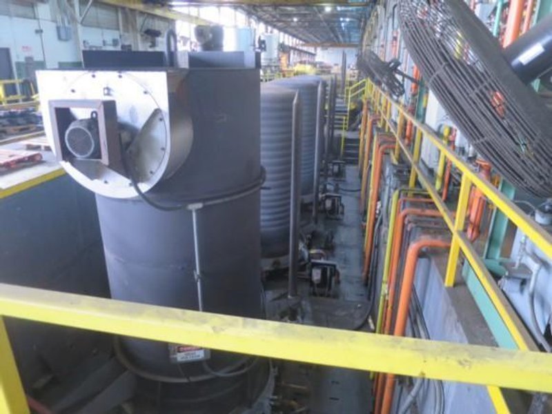 116&quot; H x 48&quot; EBNER HYDROGEN BELL ANEALLING SYSTEM