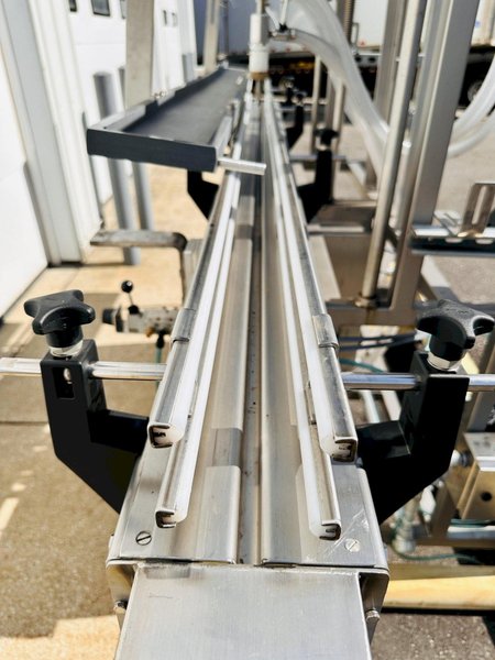 Cozzoli IFLM Four Headed Filler ||  Inline Fill-To-Level  ||  Manual Filler