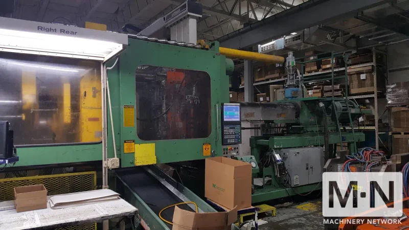 1000 Ton 165 Oz. Van Dorn 1000HRS-165F Injection Molding Machine, mfg 1989