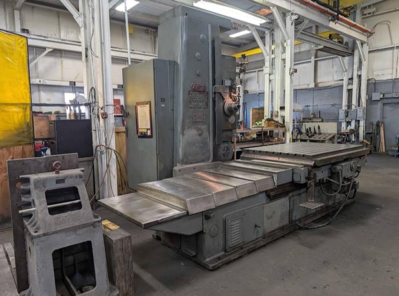 4&quot; DEVLIEG 4K-72 HORIZONTAL BORING MILL. STOCK # 0880725
