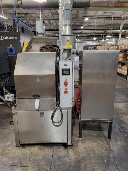 1 - PREOWNED RANSOHOFF STAINLESS STEEL PARTS WASHER, S/N: 4445