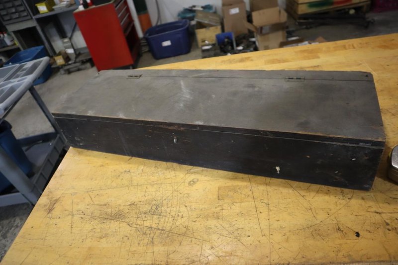 Rigid Hand Pipe Threader with Dies and Wood Case- Auction Item