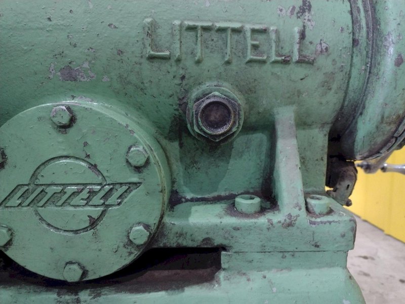 2,500 LB X 18&quot; LITTELL MODEL #25-18 PULL OFF UNCOILER COIL REEL: STOCK #20525