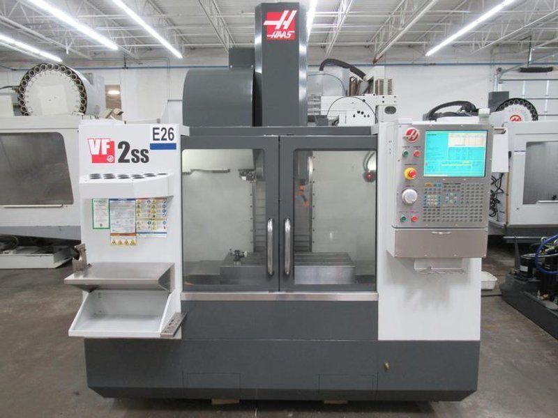 Haas VF-2SS CNC Vertical Machining Center, 30"x16"x20", 12K RPM, CT 40, Probing - Only 2,638 Spindle Hours