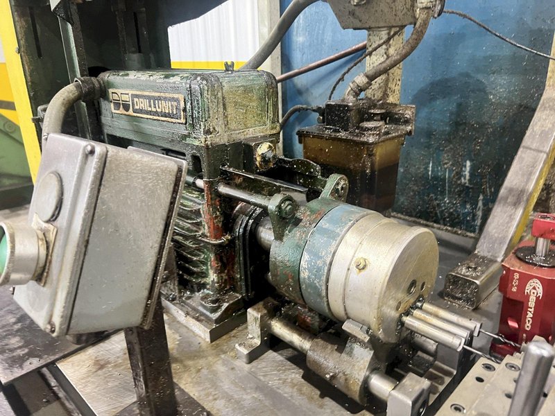 (2) 3 HP DRILL UNIT MODEL #H-150H HORIZONTAL HYDRAULIC DRILLING HEADS MACHINE: STOCK #20669