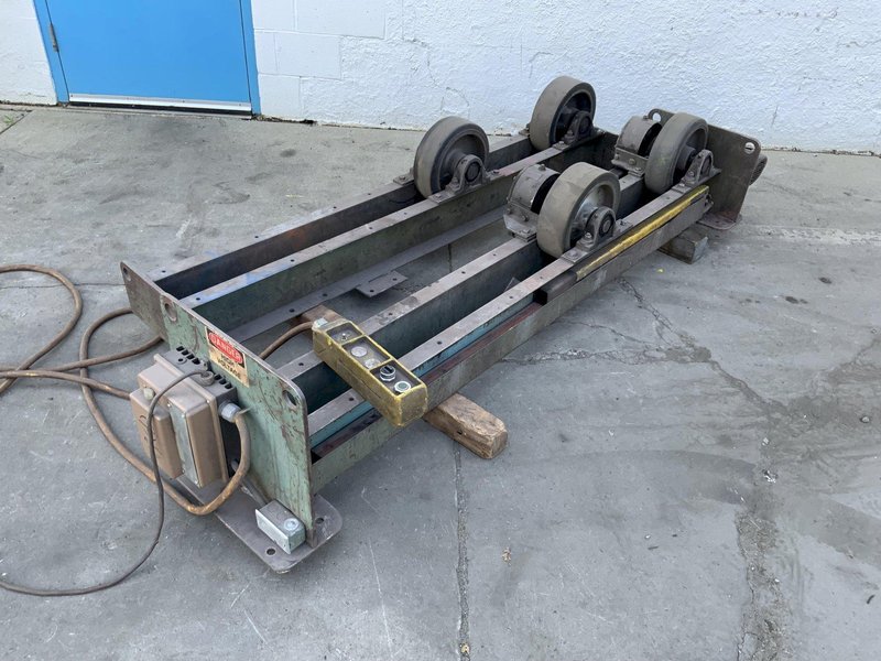 13,600 LB UNIQUE WELDCO POWER TANK TURNING ROLLS: STOCK #81383