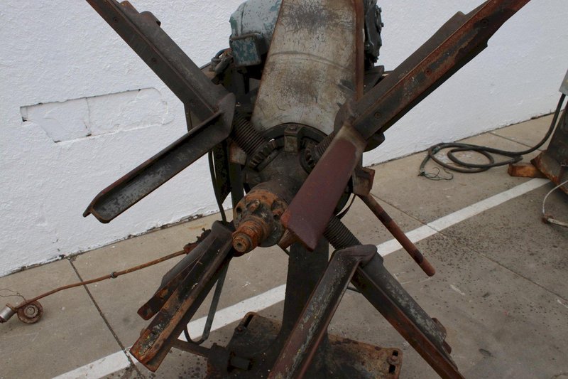 1000 LBS X 12&quot; LITTELL MOTORIZED COIL REEL: STOCK #75821