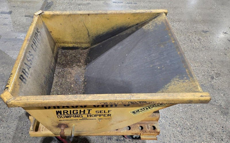 WRIGHT SELF DUMPING HOPPER USED