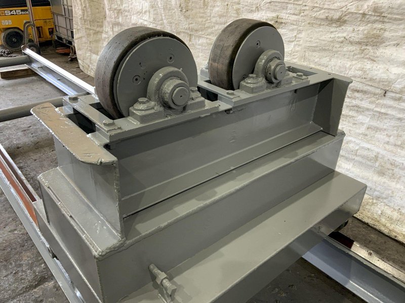 10 TON WELDWIRE SLIDING TANK ROLLS SET: STOCK #81337