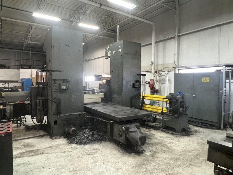 50 HP FRITZ WERNER  DOUBLE SIDED MODEL #FP7V2 HEAVY DUTY DUPLEX MILL/MILLING MACHINE. STOCK # 0309623