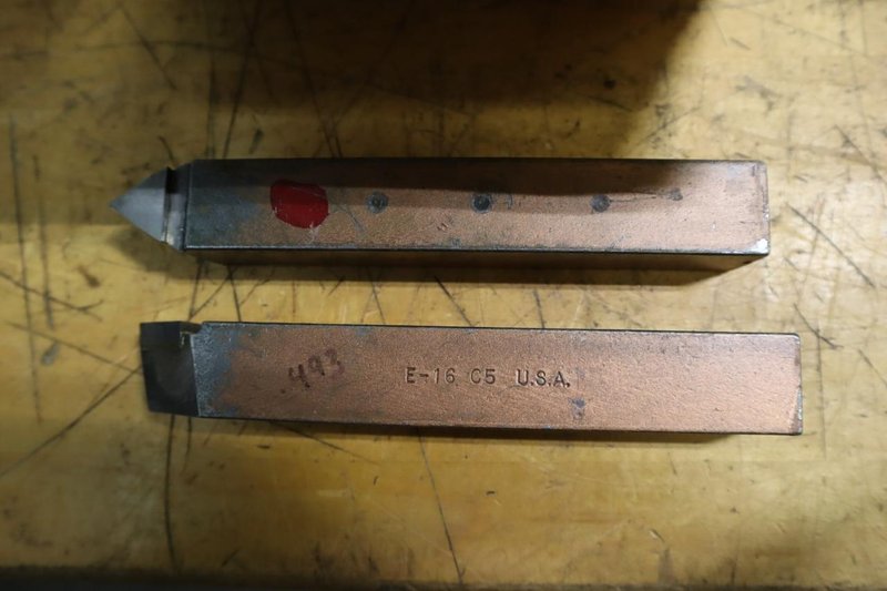 Lathe Turning Tools, 1&quot; Square Shank - Model E-16 C5- Auction Item