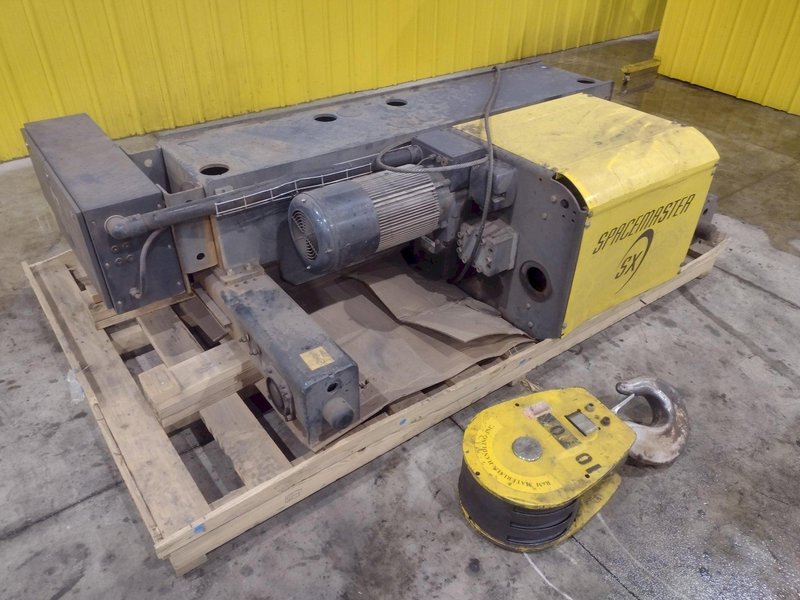 10 TON R&amp;M OVERHEAD CRANE HOIST: STOCK# 22462