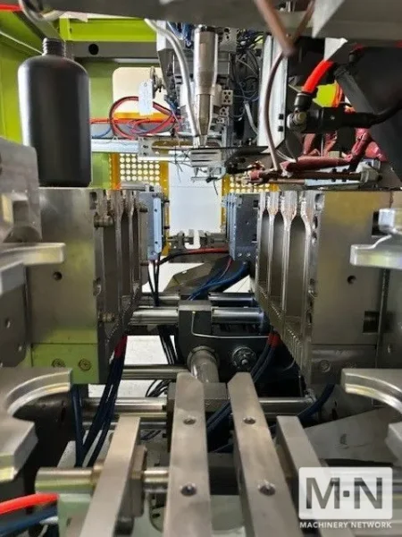 SINGLE HEAD OR TRIPLE HEAD POWERJET PLASTIC MACHINERY MODEL EB5085S3 CONTINUOUS EXTRUSION BLOW MOLDING MACHINE MFG 2022