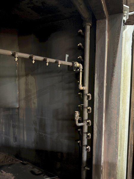 75&quot; x 60&quot; PROCECO MODEL #HD-75X60-E-6000-1-BO HEAVY DUTY ROTARY TABLE PARTS WASHER: YOBRO #24051