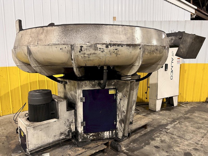 25 CU FT ALMCO MODEL #OR-25VLR VIBRATORY BOWL PARTS FINISHER: YOBRO #24692