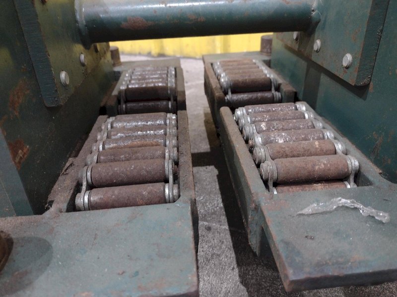 (4) 4 TON HILLMAN MODEL #B1-4  ROLLER TYPE MACHINERY MOVING SKATES: STOCK #22989