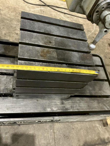 5' X 11" CARLTON MODEL #1A RADIAL ARM DRILL: YOBRO #25176