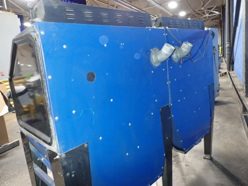 (2) 35" X 22" X 20" BLAST CABINET