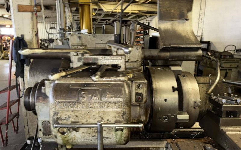 WARNER &amp; SWASEY 3A TURRET LATHE. STOCK # 0545526