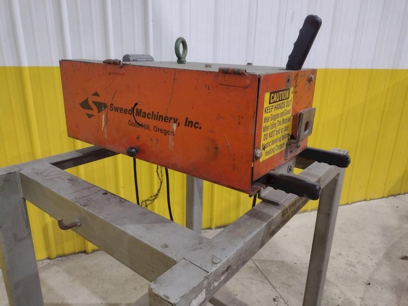 1/2 HP SWEED MACHINERY INC METAL BANDING SCRAP CHOPPER 110V: STOCK #22666
