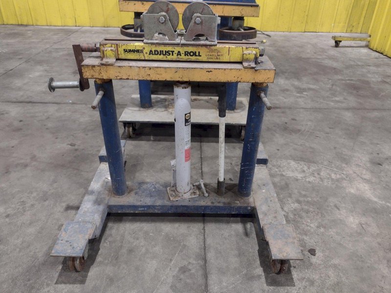 6,000 LB PANDJIRIS MODEL PIPER 3 TANK TURNING ROLLS, DRIVE &amp; IDLERS, 110V : YOBRO 24750