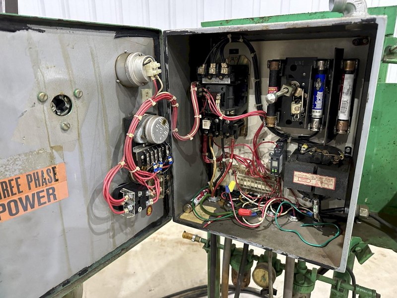 12 FT HAMMOND ROTO-FINISH MODEL #ST-12 ROTARY BOWL VIBRATORY PARTS DEBURRING FINISHER: STOCK #20064