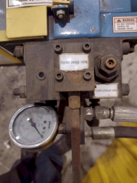 3" KAKA PIPE BENDER MODEL EPB-3, HYDRAULIC: STOCK #81369