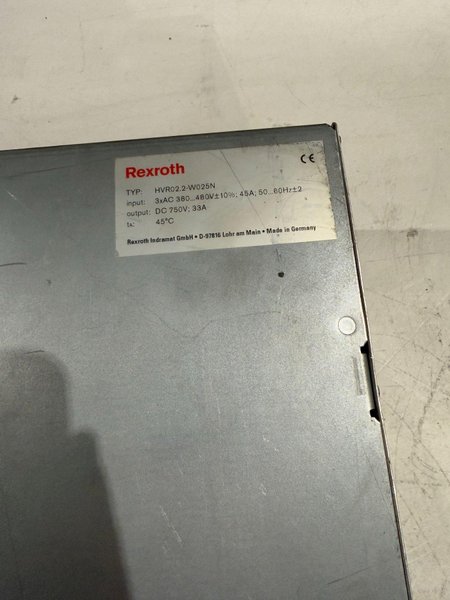 REXROTH HVR02.2-W025N  POWER SUPPLY USED