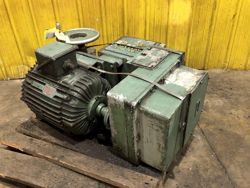 30 HP &amp; 50 TAPER PONTIAC MODEL MH30-TR7 VERTICAL MILLING HEAD: STOCK #13207