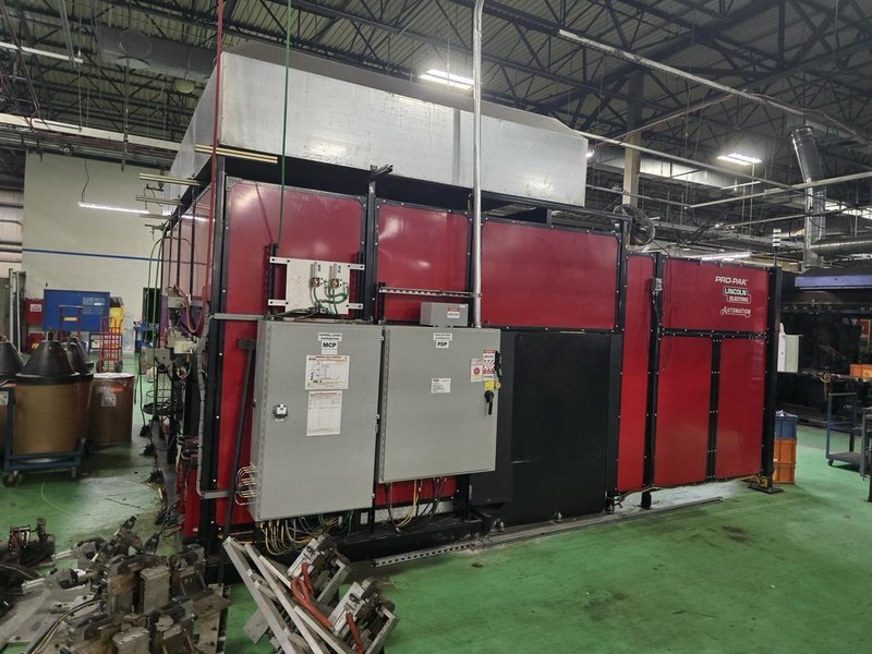 Lincoln Electric Pro-Pak FW Ferris Wheel Robotic Welding System, 2024 – FANUC Robot Cell, 3,306-Lb Payload