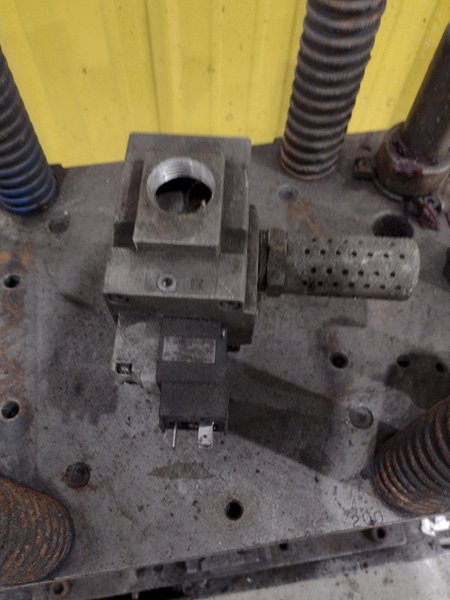 3 TON AIRAM 4 POST ROLLFORMER CUTOFF / PUNCH PRESS: STOCK #22112