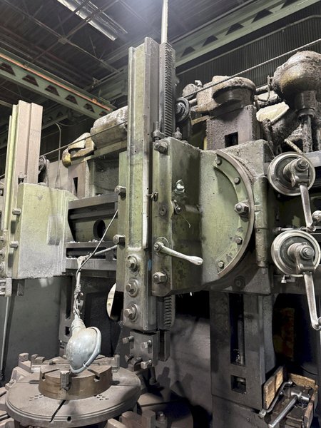 KING VERTICAL TURRET LATHE. STOCK # 0546526