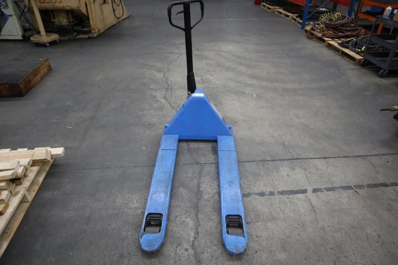 ULine 4400 Lb Pallet Jack, 27" Wide Forks x 48"- Auction Item