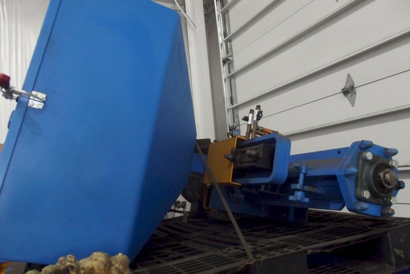 completely rebuilt Redford model cb16 cold box core machine with plc controls and mixer