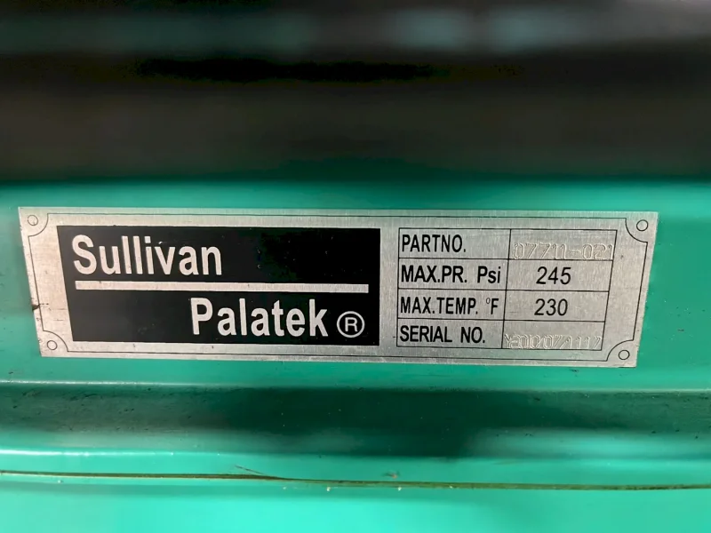 SULLIVAN PALATEK 125 HP AIR COMPRESSOR   -  100UDVFD /07711-021