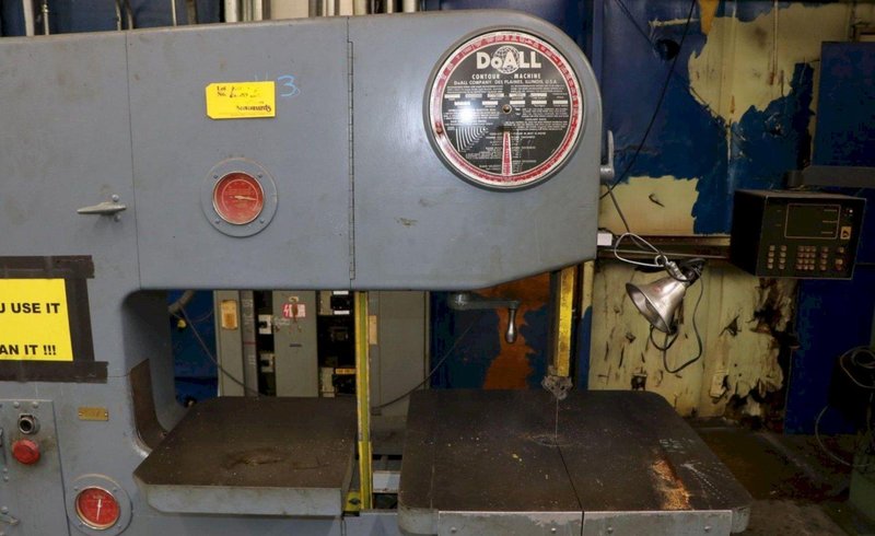 36&quot; DOALL MODEL #3613-1 VERTICAL BANDSAW: YOBRO #24515