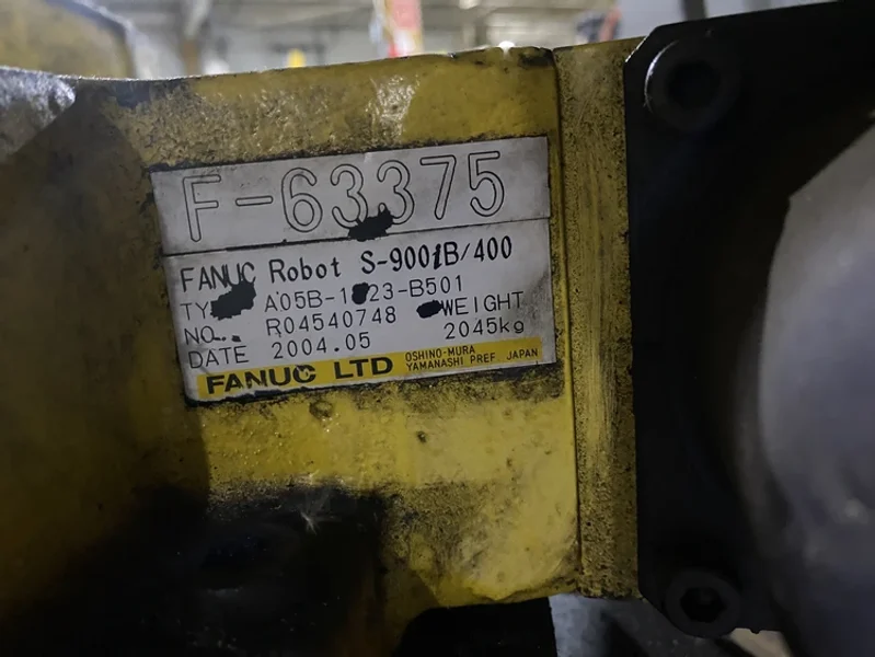 FANUC – S-900iB/400 w/ RJ3iB Controls PARTS ONLY