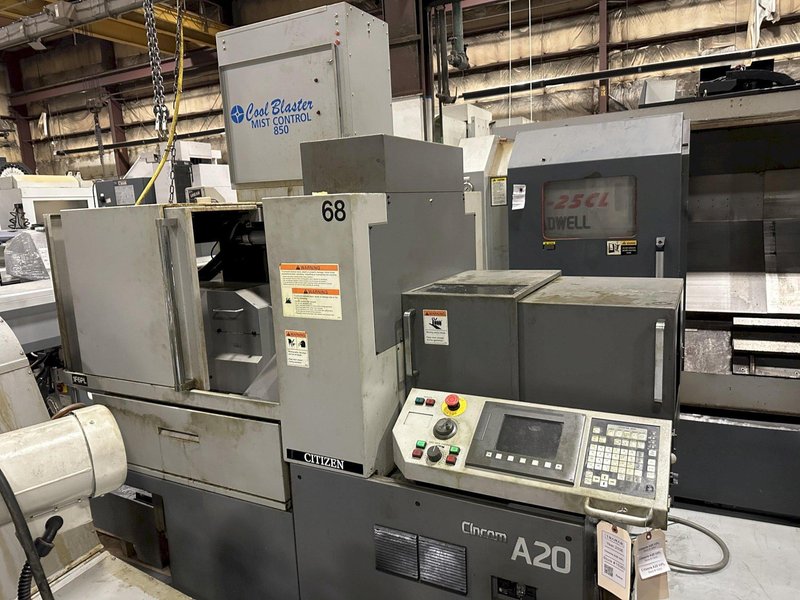 2006 Citizen A20 VIPL CNC Swiss Lathe For Sale