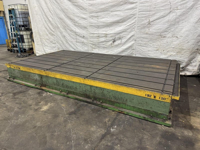 176&quot; X 97-1/2&quot; T SLOTTED FLOOR PLATE/TABLE: STOCK #79281