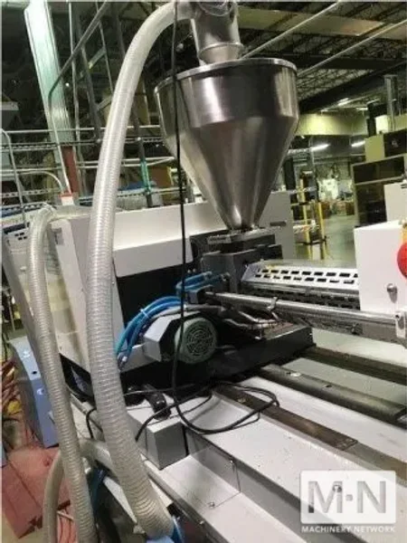 55 TON 3 OZ TOYO MODEL Si-55V-D150CU INJECTION MOLDING MACHINE MFG 2013