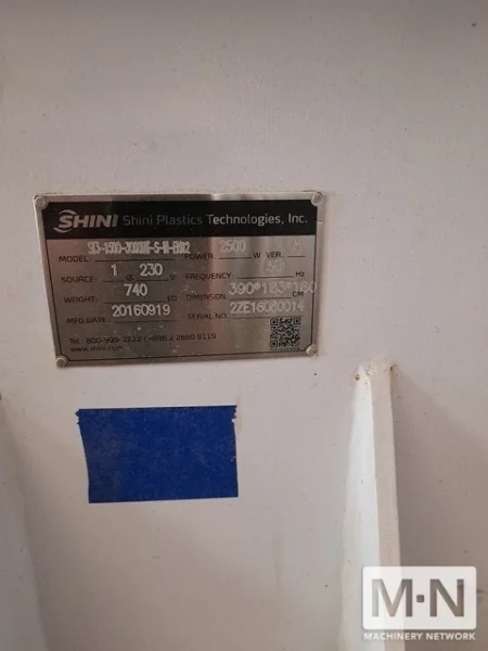 SHINI MODEL ST3 1500 3000 ROBOT  MFG 2016