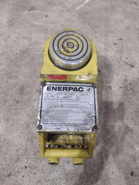 50 TON ENERPAC JH-506 HYDRAULIC BOTTLE JACK: STOCK #23567
