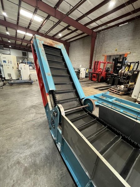 Bunting Used Magnetic Separator System and Conveyor, 26&quot; Wide, yr. 2012